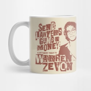 Warren Zevon Send Lawyers Guns And Money Mug